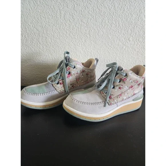 Decker X Labs Ko-Z Chukka Wedge Shoes WOMENS Size 10 - Picture 3 of 9
